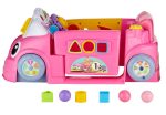 Laugh & Learn Smart Stages Crawl Around Car, Pink Hot on Sale