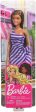 Barbie Glitz Doll, Purple & White Stripe Ruffle Dress Supply