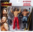 WWE Wrestlemania Aj Styles vs Shinsuke Nakamura 2-Pack Online now