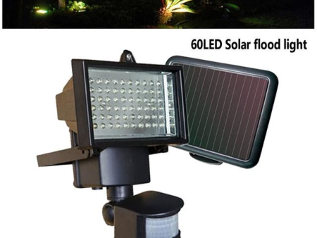 60 LED Garden Outdoor Solar Powerd Motion Sensor Light Security Flood Lamp Sale