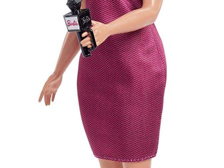 Barbie 60th Anniversary Careers News Anchor Doll with Accessories Fashion