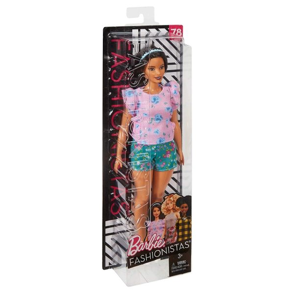 Barbie Floral Frills Fashion Doll Online now