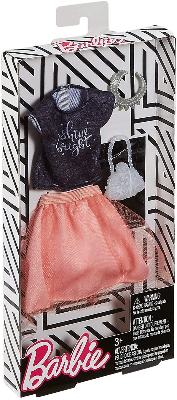 Barbie Complete Looks Tulle Skirt & Black Top Fashion Pack Discount