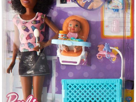 Babysitters Inc. Nikki Doll and Feeding Playset Supply