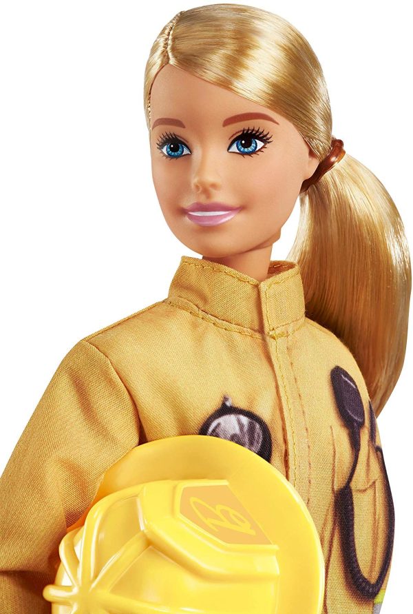 Barbie 60th Anniversary Careers Firefighter Doll with Accessories For Sale