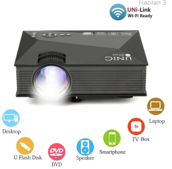 Mini Projector Portable Multimedia Home Cinema Theater  LED Projection Hot on Sale