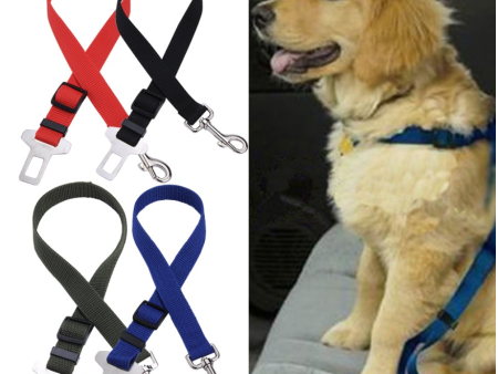 Dog Pet Car Safety Seat Belt Harness Restraint Lead Adjustable Cheap