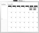 Board Dudes 16 x 20 Inches Aluminum Framed Magnetic Dry-Erase Calendar  Includes Online Hot Sale