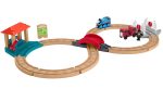 Thomas & Friends Wood Racing Figure-8 Set with Thomas & Bertie the Bus Online Hot Sale