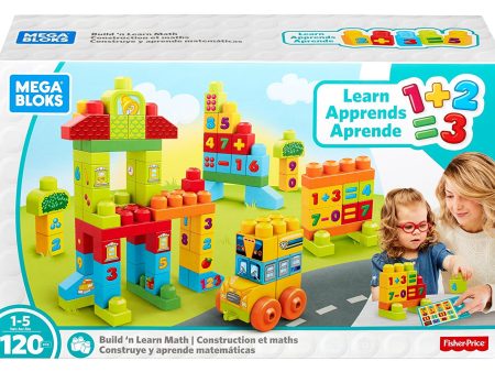 Mega Bloks Build  N Learn Math Building Set Cheap