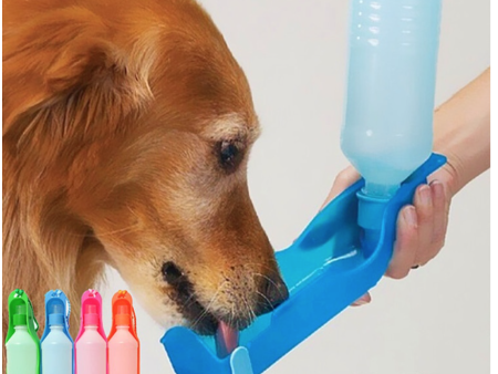 Outdoor Portable Pet Dog Water Bottles Foldable Tank Drinking Design Travelling Online Sale