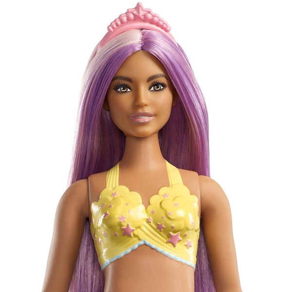 Barbie Dreamtopia Mermaid Doll with Colorful Hair & Tail Online Sale