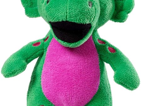 Barney Buddies Baby Bop Green & Pink Plush Dinosaur Figure For Sale