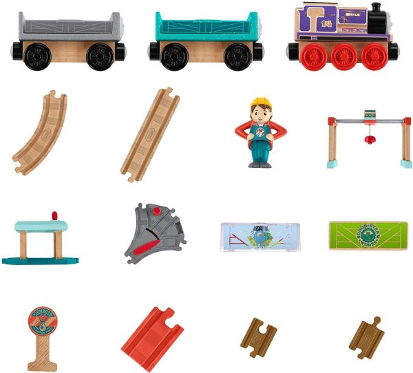 Thomas & Friends Wood, Lift & Load Cargo Set Online now