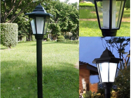 Outdoor Solar Power LED Path Way Wall Landscape Mount Garden For Sale