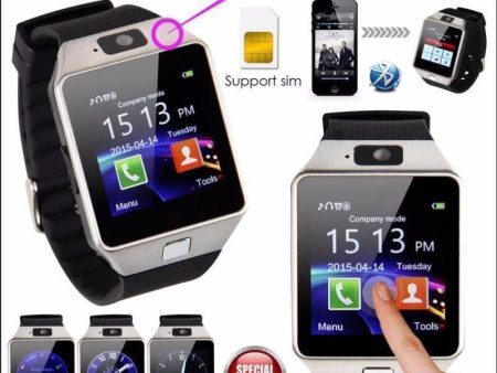 DZ09 Bluetooth 4.1 Smart Watch Phone + Camera SIM Card For Android IOS Phones US on Sale