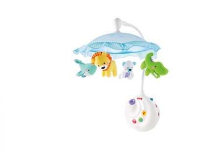 2-in-1 Projection Crib Mobile, Precious Planet Fashion