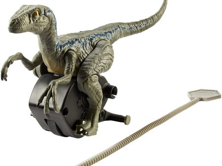 Jurassic World Rip-Run Dinos Velociraptor Blue Action Figure Online Hot Sale