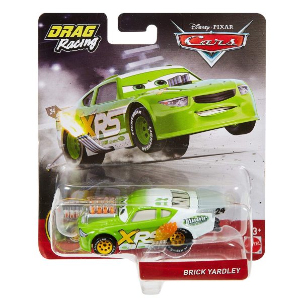 Disney Pixar Cars XRS Drag Racing Brick Yardley For Cheap